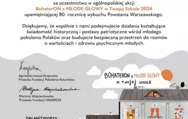 Dyplom BohaterON