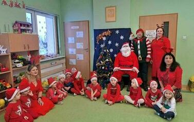 ODWIEDZINY MIKOŁAJA W NAJMŁODSZYCH GRUPACH 14