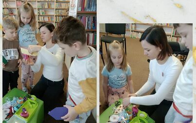 Zdjęcie do PRZEDSZKOLAKI  W BIBLIOTECE